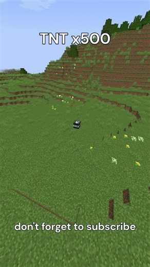 TNT x500 Explosion in Minecraft 💥