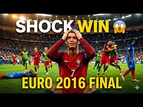Portugal’s SHOCK Win vs France | Euro 2016 Final Highlights 😱