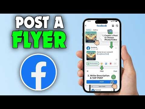 How to Post A Flyer On Facebook - Full Guide