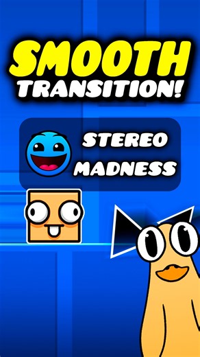 The Smooth Transition Mod Is INSANE! #geometrydash