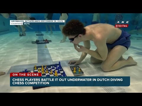 Chess players hold breath as they compete underwater in Diving Chess World Championships | ANC
