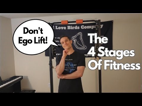 How to Train Your Body the Right Way. The 4 Stages of Fitness.