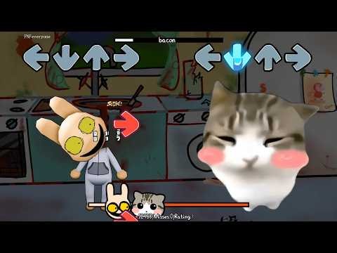 FNF Dam Dam Didi Didi Cat meme VS Animal Hospital Stalker Sings bacon song - Friday Night Funkin'