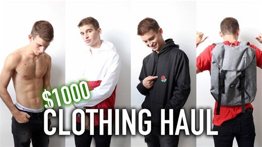 Opening the biggest back to school haul for $1000