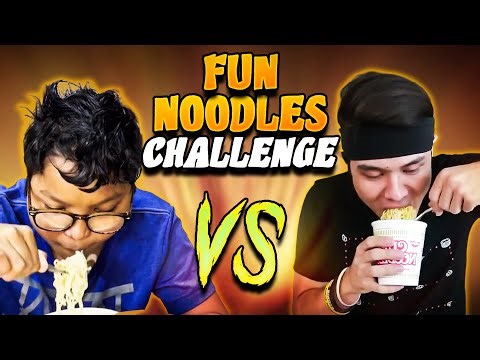 Can I Beat Matt Stonie at Cup Noodles? | Real Speed Eating Challenge