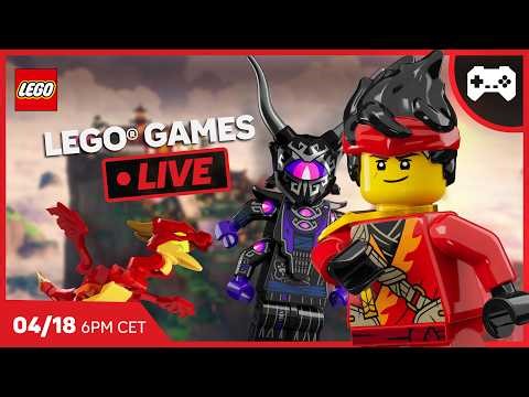 🔴 LIVE LEGO FORTNITE! Mastering Fire & Flight in LEGO Fortnite Odyssey 🔥🛩️ | LEGO Games Live!