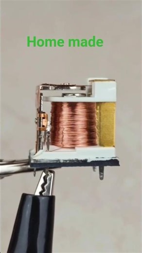 How a Relay Controls a Motor ⚡ Simple DIY #relay #relaymodule #relayworking #relaycircuit