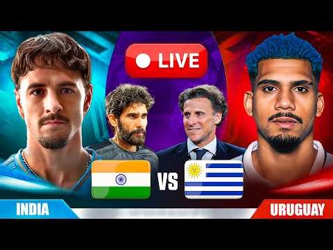 🔴 INDIA vs URUGUAY LIVE | FIFA International Friendly 2026 | IND vs URU LIVE Watchalong