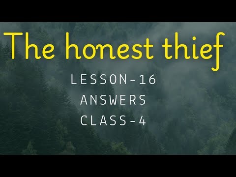 Answers L- 16 English| Englishville| The honest Thief #diy #viralvideo #teacherlife #tlm 