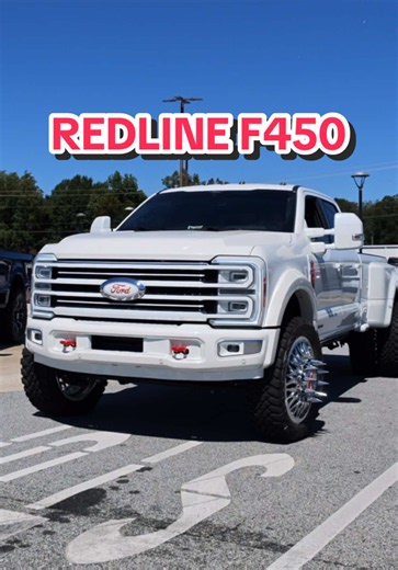 REDLINE‼️ 2026 Akins Ford F450 Platinum REDLINE Reserve Edition in Star White! 2.5” Leveled on 37s & 24” @kg1forged wheels and soo much more! Now available at your #1 Ford Dealer in the 🌎 Stock #TED49837 🇺🇸 @wildwillies_customaccessories @akinsfordwinder @alumiduty @realdealneal07 #superduty