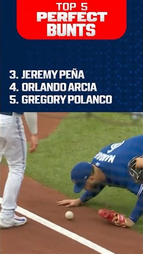 These bunts were PERFECT