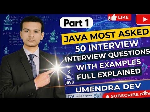 Java Most Asked 50 interview Questions and Answers with Examples Full Explained