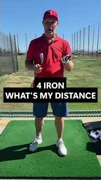 Is My 4 Iron Distance Changing? (Monthly Yardage Audit) #shorts