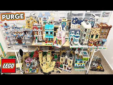 LEGO Purge Begins... Destroying City Buildings