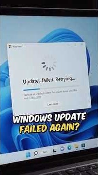 🚨 Windows 11 Update Failed AGAIN? 😩💻Don't reset your PC just yet! Try these troubleshooting.