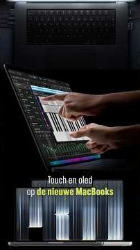 Touch en oled op de nieuwe MacBooks!