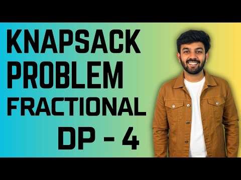 Fractional Knapsack Problem | Dynamic Programming Ep-4 | DSA Mastery | code io