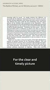 The Battle of Britain Account That Never Mentions Radar #Shorts #History