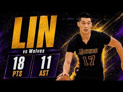 Jeremy Lin 18 pts 11 asts vs Wolves 14/15 season