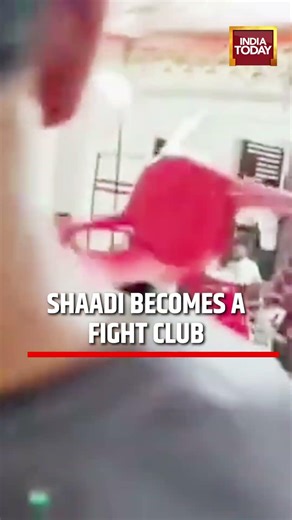 Wedding Viral Video: Ujjain Wedding Fight Goes Viral After Photo Dispute #ujjain #viralvideo