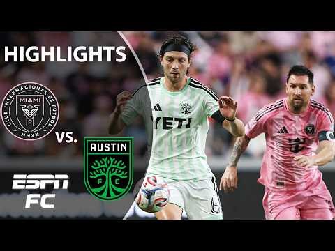 FIRST MATCH AT NU STADIUM 🍿 Inter Miami vs. Austin FC | MLS Highlights | ESPN FC