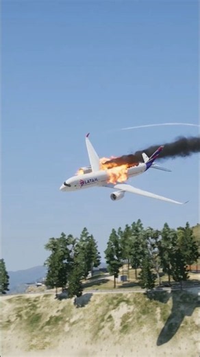 plane hit gumbad and crash on pond