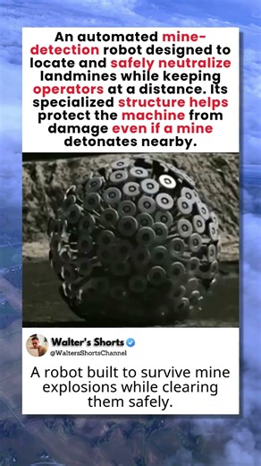 This robot survives mine explosions 🤯