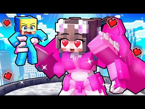 Transformer Mädchen hat ein Crush auf mich in Minecraft!