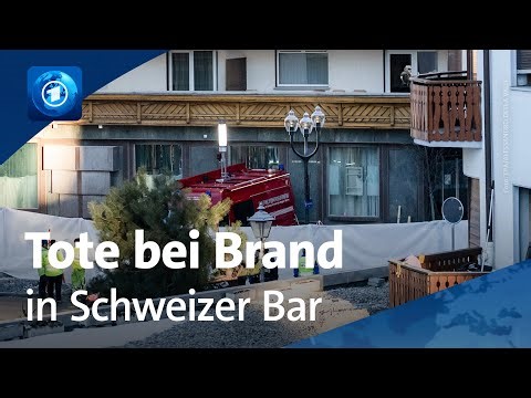 Feuer in der Schweiz: Dutzende Tote bei Brand in Bar