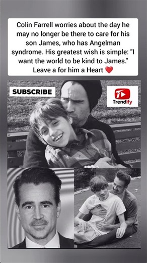 ❤️ Colin Farrell’s Greatest Wish for His Son James: “Please Be Kind to Him” 🙏 ❤️