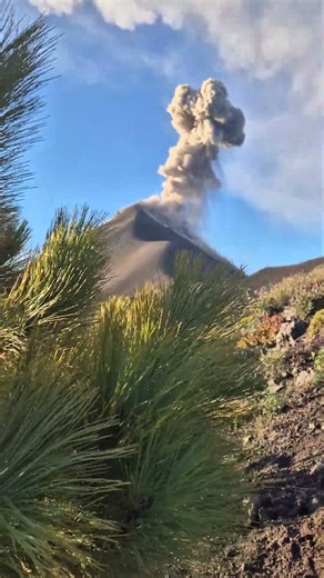 Massive Eruption of Volcán de Fuego in Guatemala