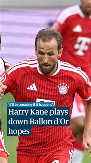 'It'll be amazing if it happens': Harry Kane plays down Ballon d'Or hopes #shorts