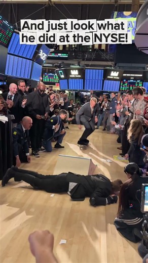 What is even going on at the NYSE?!