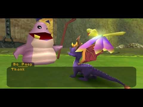 Spyro 2: Ripto's Rage / Gateway To Glimmer (PS1) Part 13 - Zephyr World!