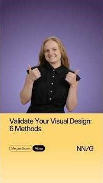 Validate Your Visual Design! # #uidesign