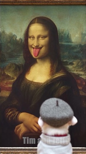 Jeffy Catches the Mona Lisa Moving 😂