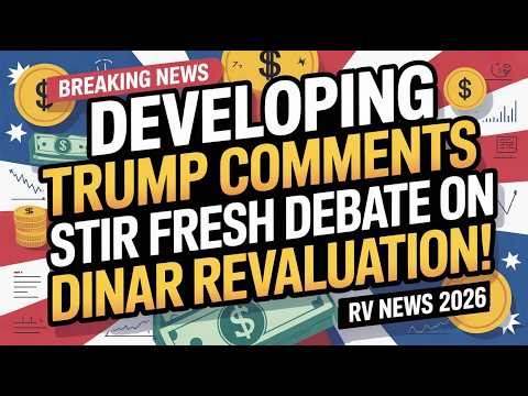 DEVELOPING Trump Comments Stir Fresh Debate on Dinar Revaluation! 🏦 💰 RV News 2026