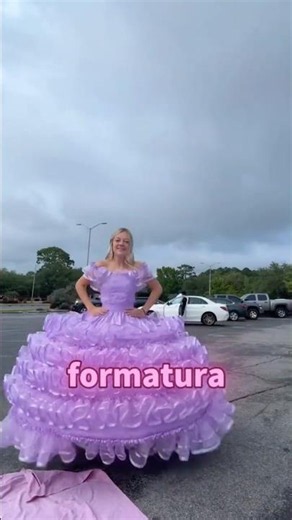 O vestido mais volumoso de todos os tempos!!!