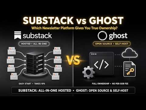 Substack vs Ghost — Newsletter Platforms Compared by Platform Ownership | Digital Dissect