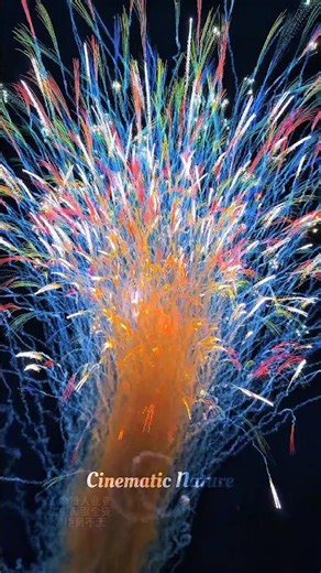 Most Beautiful Colorful Fireworks Display: Cinematic Nature (4K)