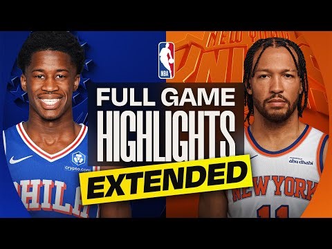 EXTENDED: 76ERS at KNICKS | FULL GAME HIGHLIGHTS | January 3, 2026