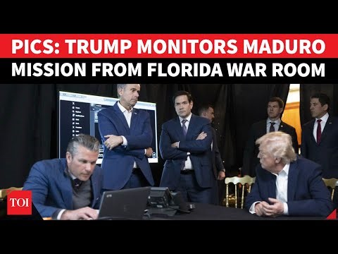 First Pics: Trump's Shock Reaction As Maduro Attempts To Flee During US Military Raid On Caracas