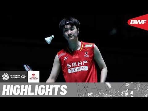 Pusarla V. Sindhu vs Chen Yu Fei | Building the attack
