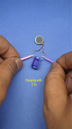 micro coin vibration motor #experiment #shorts #electronic #scienceproject