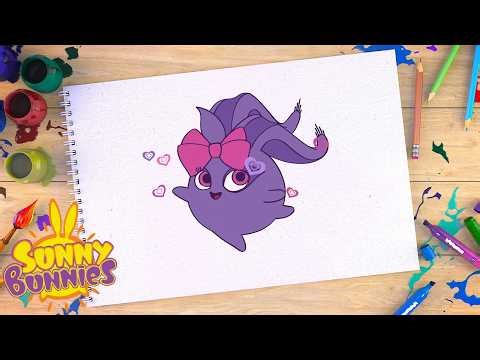 Sunny Bunnies | How To Draw Iris! | Creative Ideas For Kids