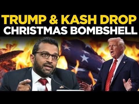 TRUMP CHRISTMAS BOMBSHELL LIVE | President Trump & Kash Patel Make Major Announcement | Watch...