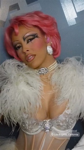 Doja Cat’s glam for her show in Los Angeles.