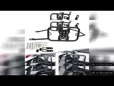 KLR 650 Side Pannier Racks Fit For KAWASAKI KLR650 2008-2018 Motorcycle Saddlebag Saddle Bag Support
