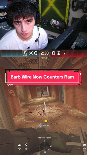 Barb Wire Now Counters Ram in Rainbow Six Siege #r6 #r6siege #royalpenguin #rainbow6 #r6tips
