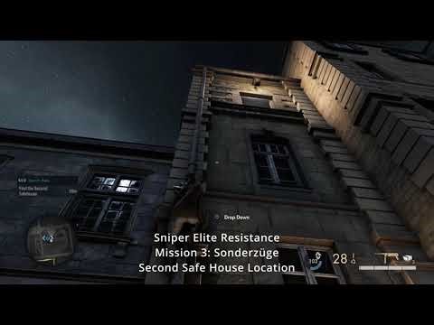Sniper Elite Resistance Mission 3 - Safe House 2 Location